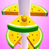 Helix Fruit Jump game illustration