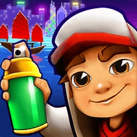 Subway Surfers game illustration
